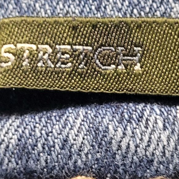 Eddie Bauer Denim Maxi Pencil Cargo Skirt Womens 4P Blue Western Boho Cowgirl - Picture 14 of 14